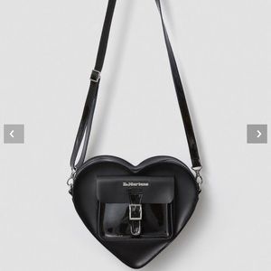 DR. MARTEN HEART SHAPED LEATHER BACKPACK